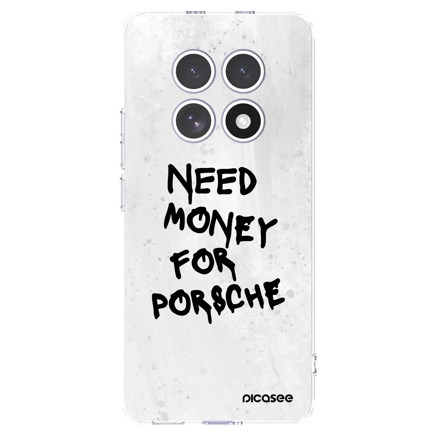 Picasee silikonski prozorni ovitek za Xiaomi Redmi Note 15 - White Dollar
