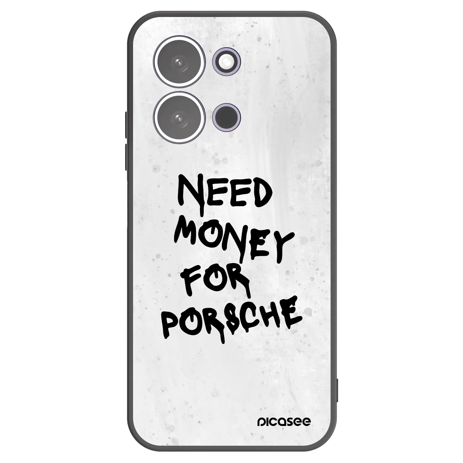 Picasee silikonski črni ovitek za Xiaomi Redmi 15C 5G - White Dollar