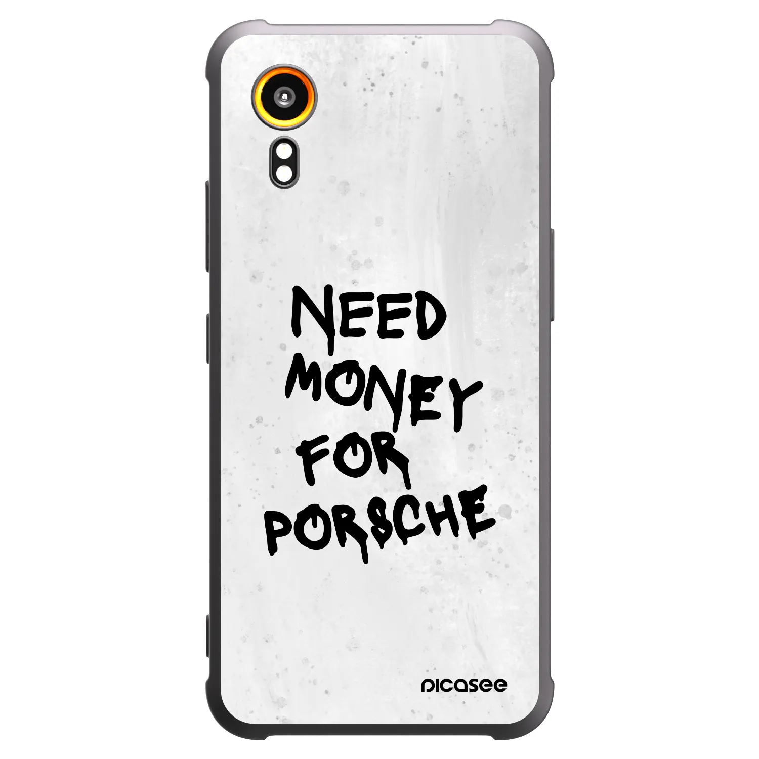 Picasee silikonski črni ovitek za Samsung Galaxy Xcover 7 - White Dollar