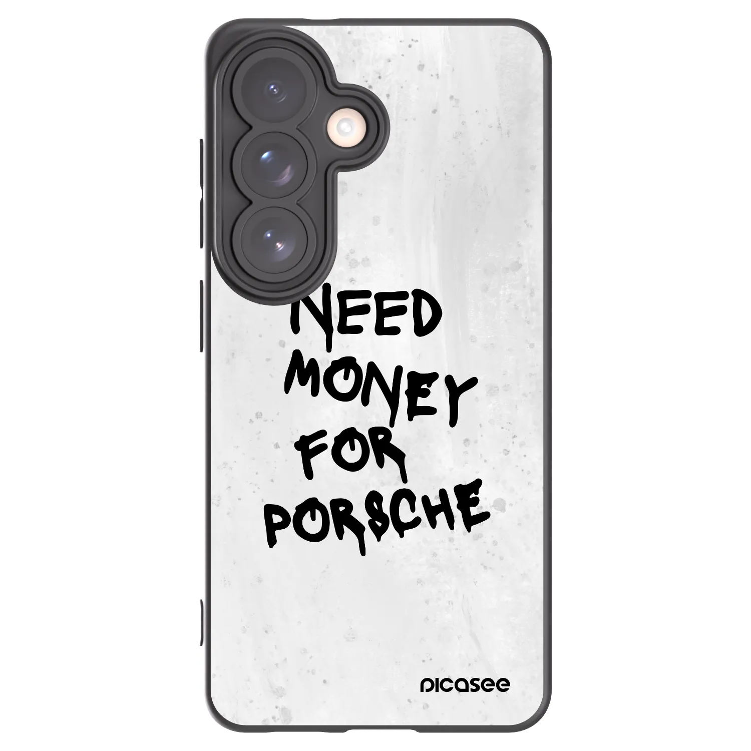 Picasee silikonski črni ovitek za Samsung Galaxy S26 - White Dollar