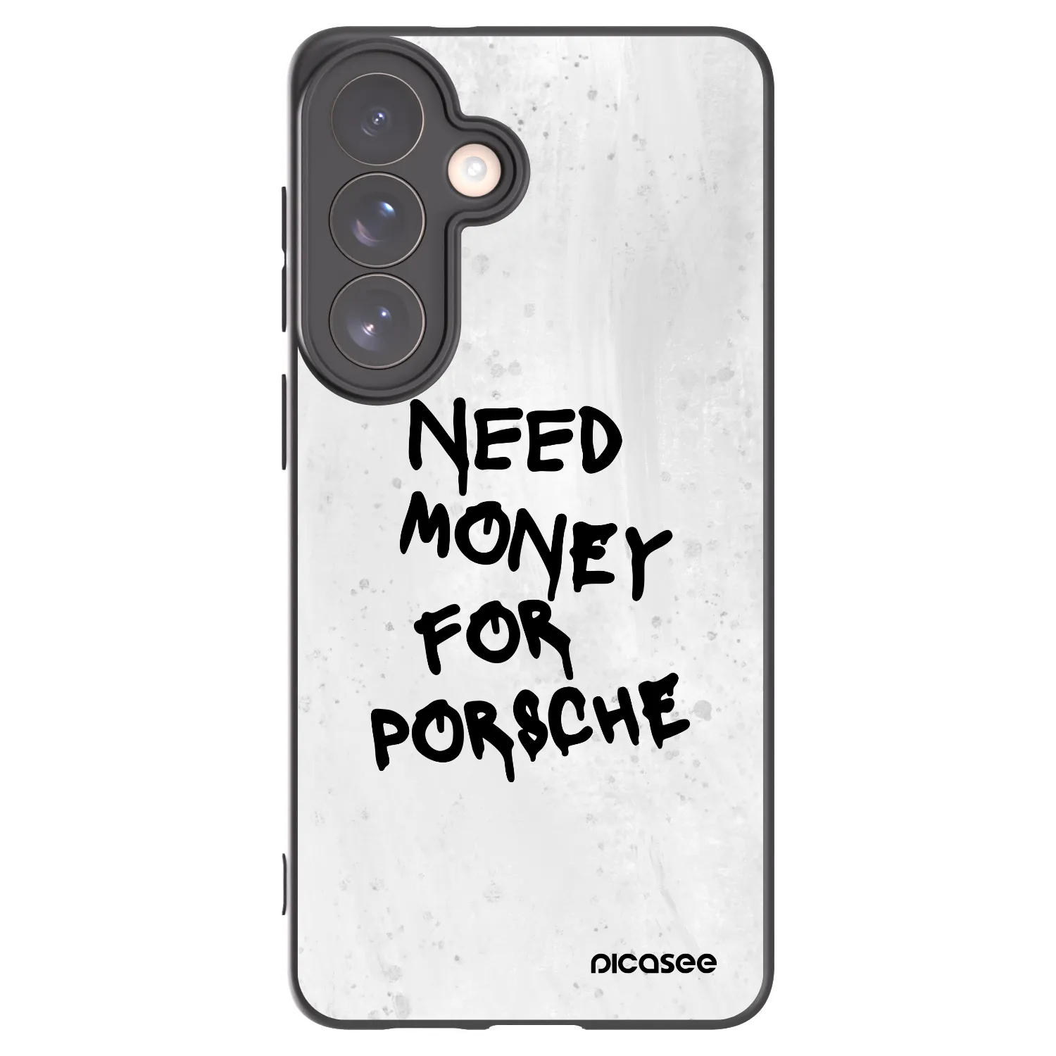 Picasee silikonski črni ovitek za Samsung Galaxy S26+ - White Dollar