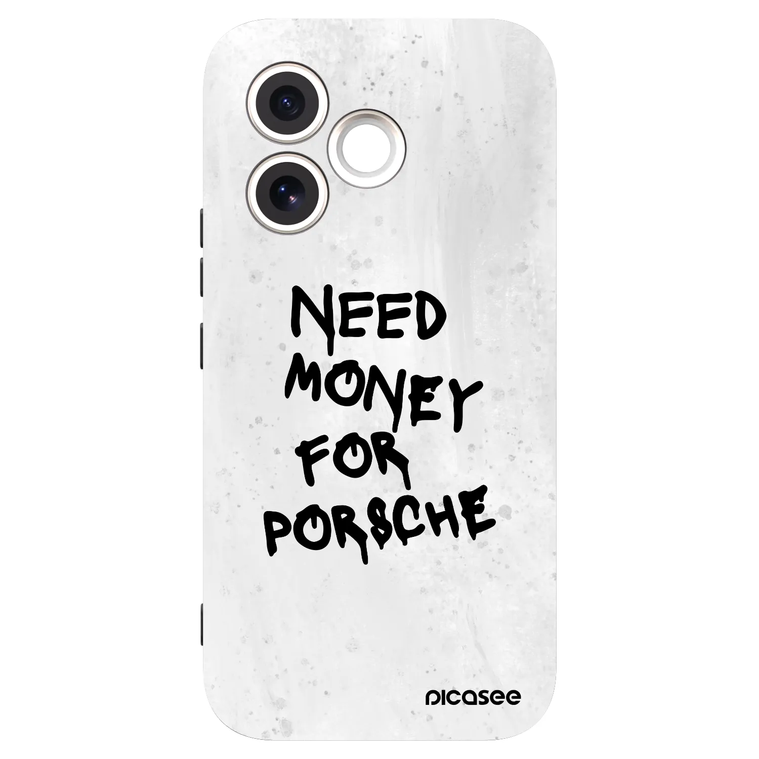 Picasee silikonski črni ovitek za Honor 600 Lite - White Dollar