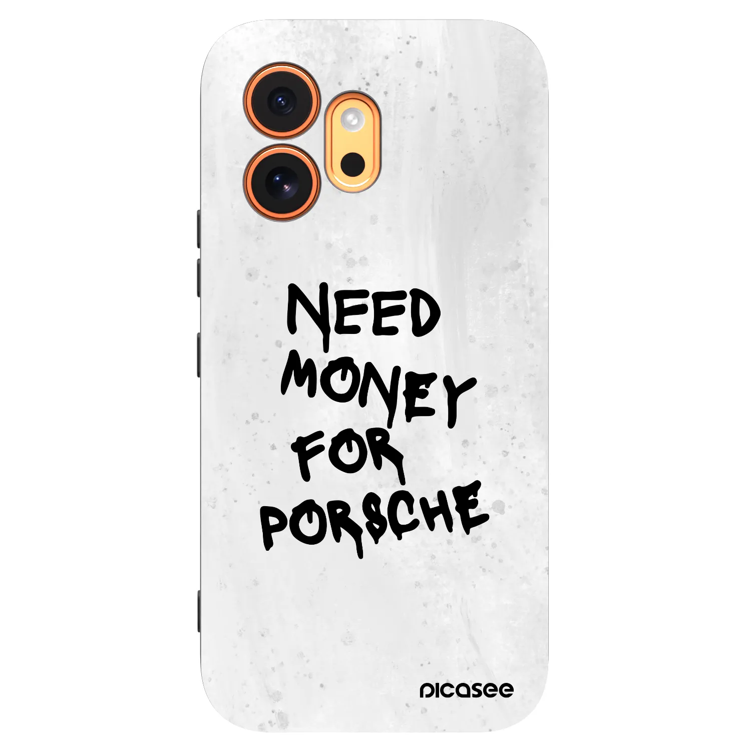 Picasee silikonski črni ovitek za Honor 600 - White Dollar