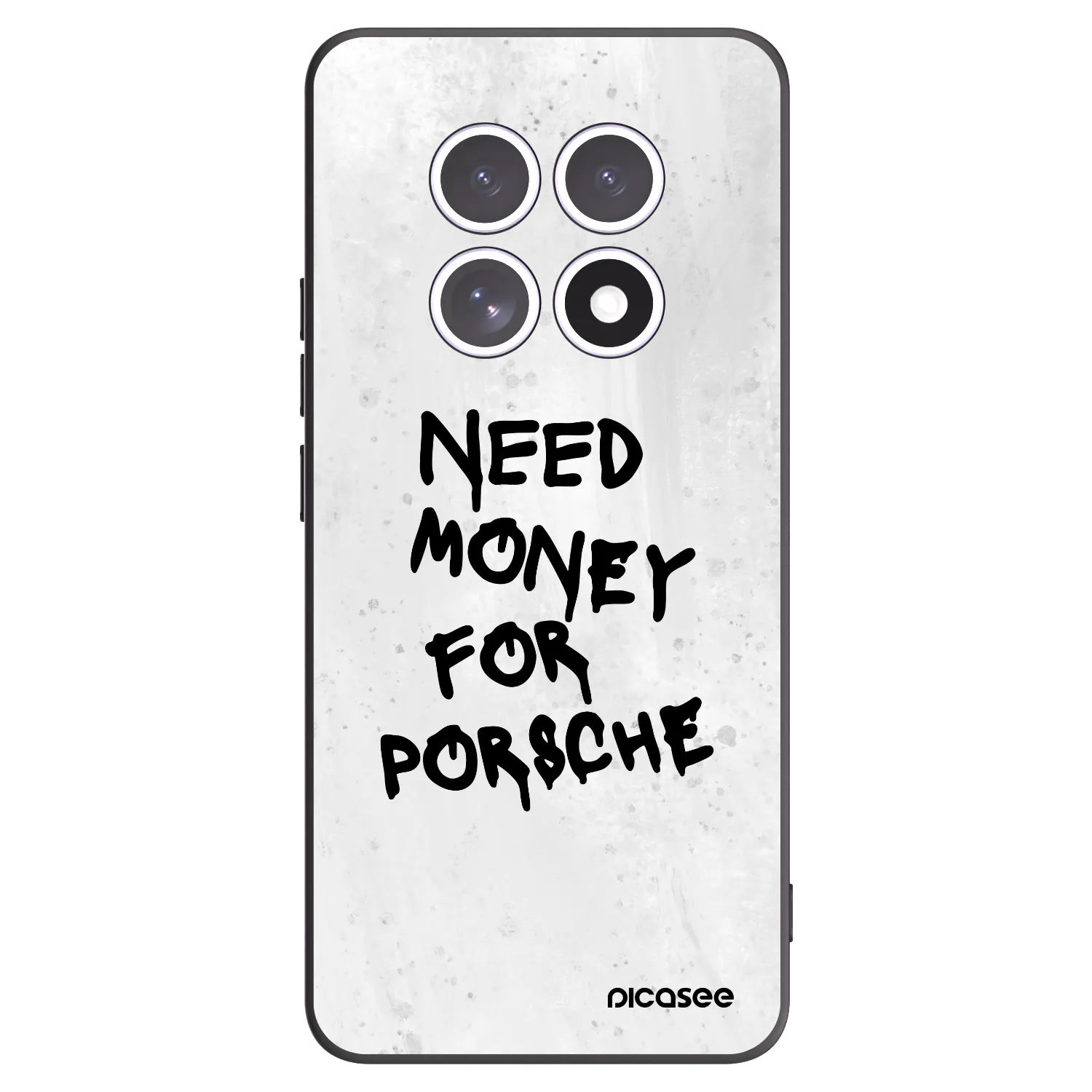 Picasee silikonski črni ovitek za Xiaomi Redmi Note 15 5G - White Dollar