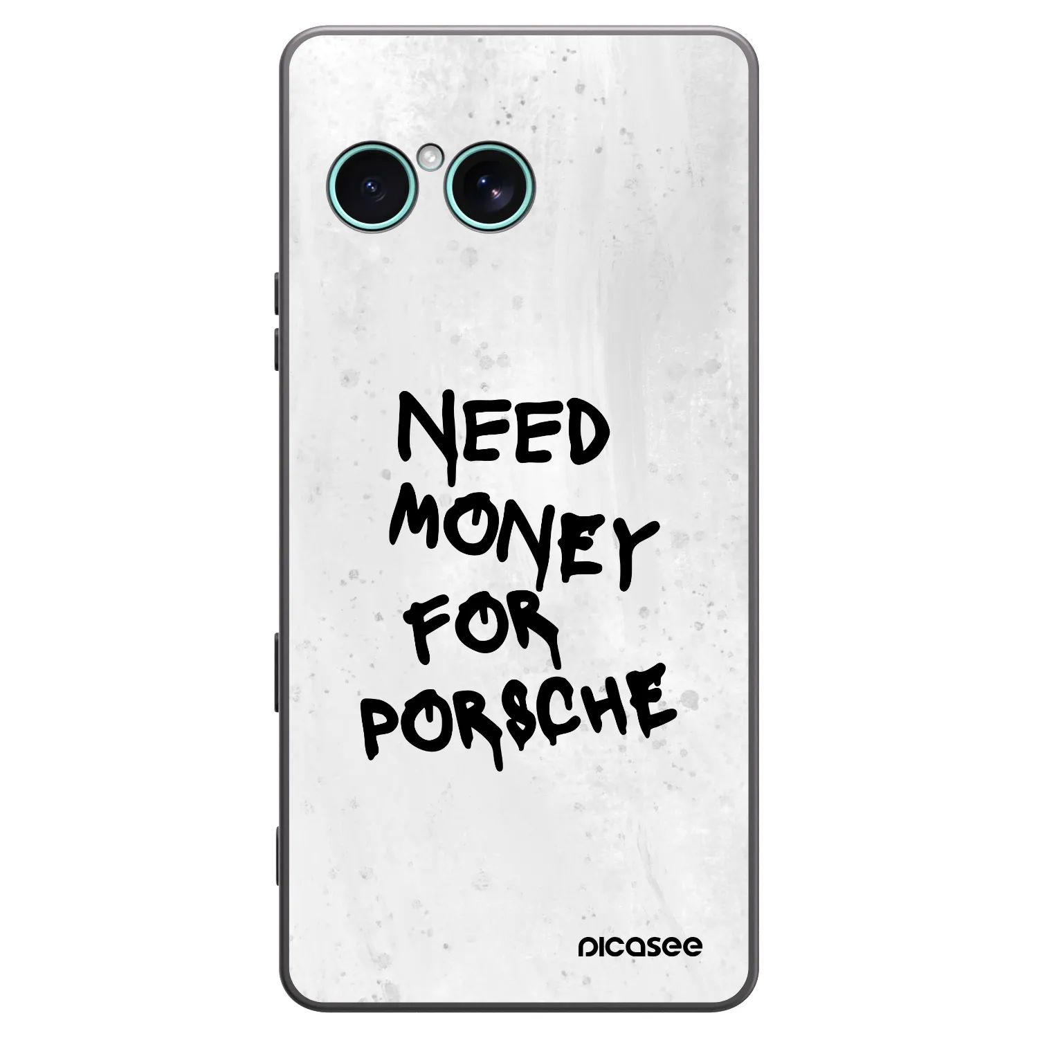 Picasee silikonski črni ovitek za Sony Xperia 10 VII - White Dollar
