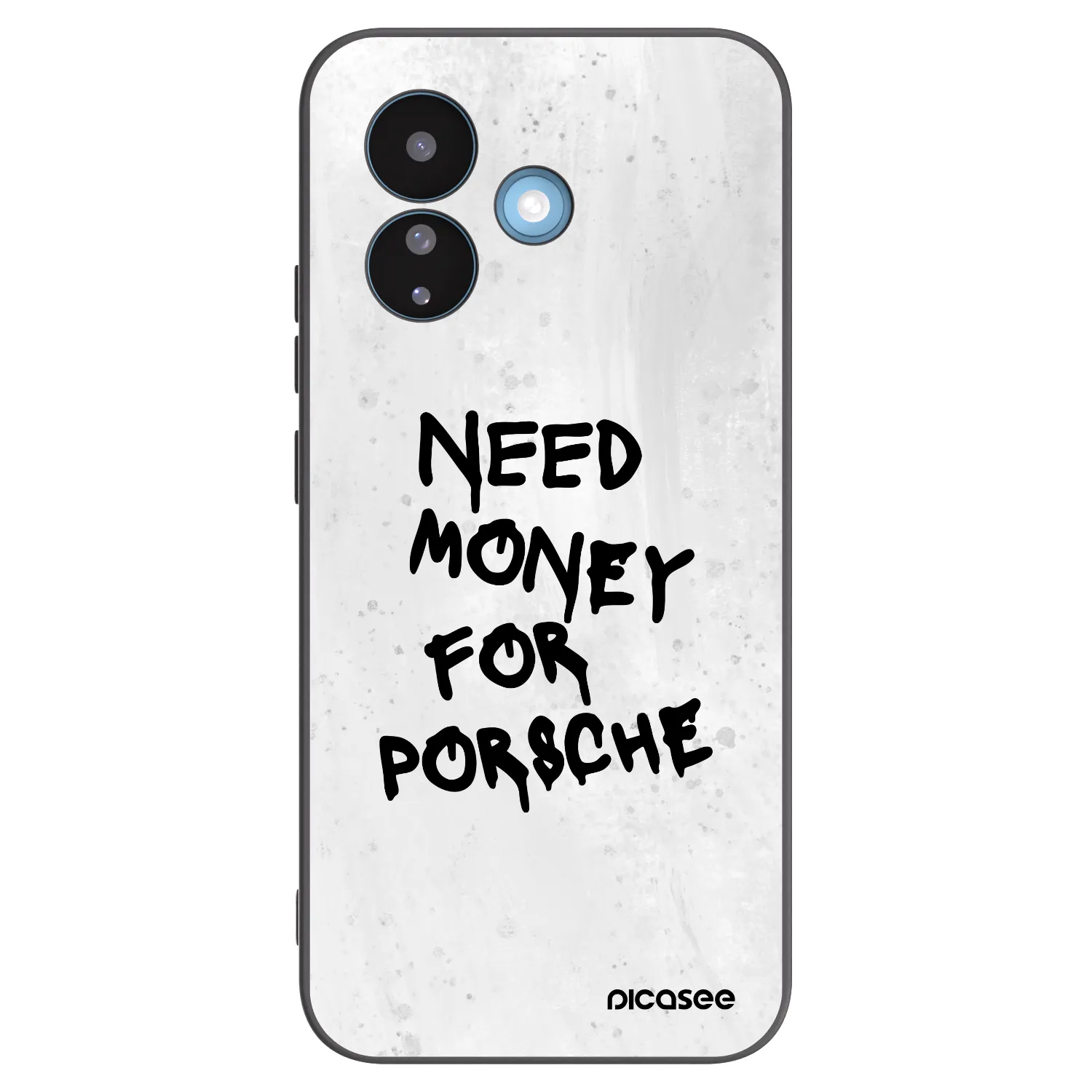 Picasee silikonski črni ovitek za Xiaomi Redmi Note 17 Pro 5G - White Dollar