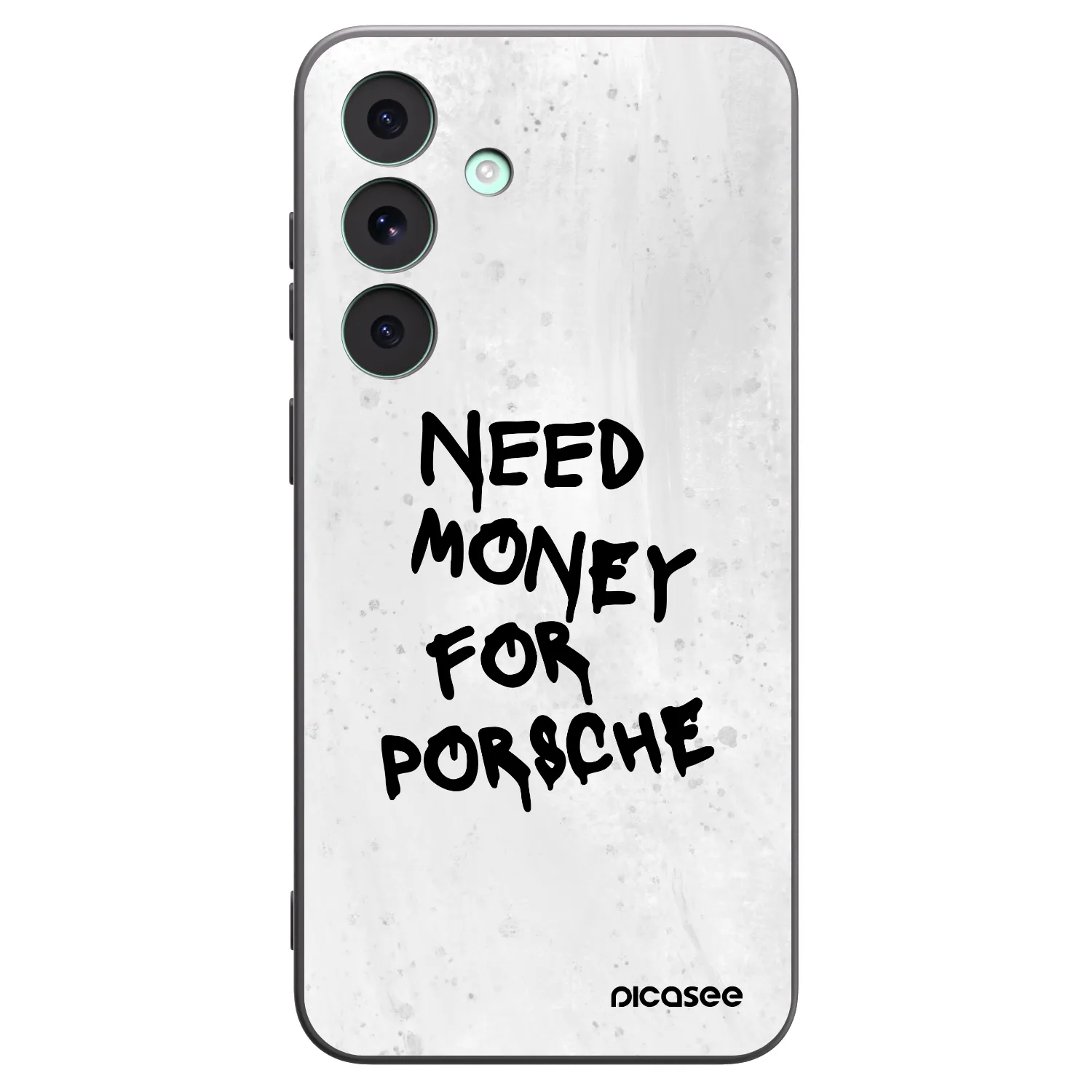 Picasee silikonski črni ovitek za Samsung Galaxy S26 FE - White Dollar