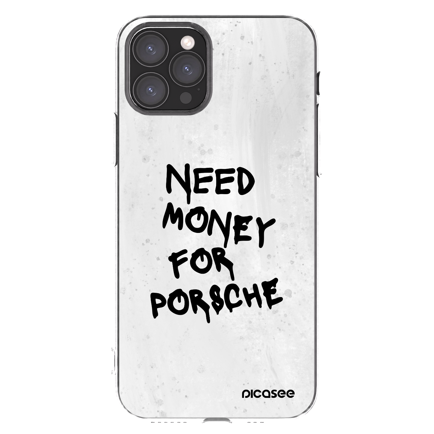 Picasee silikonski prozorni ovitek za Apple iPhone 11 Pro - White Dollar