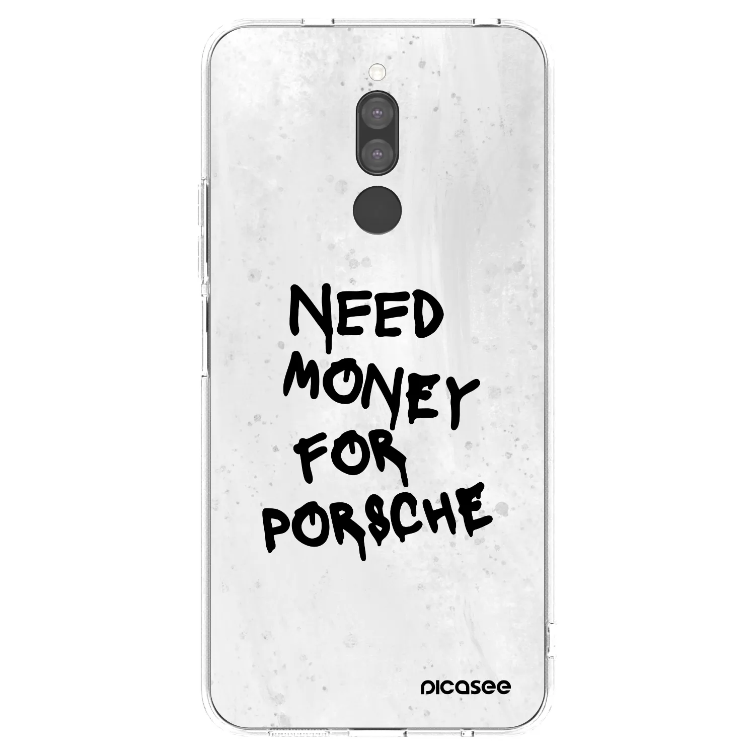 Picasee silikonski prozorni ovitek za Xiaomi Redmi 8 - White Dollar