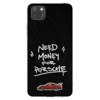 Picasee silikonski prozorni ovitek za Huawei Y5P - Dark Racer