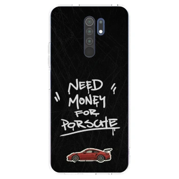 Picasee silikonski prozorni ovitek za Xiaomi Redmi 9 - Dark Racer