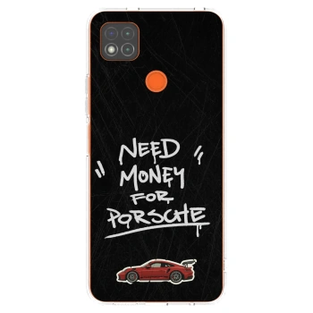 Picasee silikonski prozorni ovitek za Xiaomi Redmi 9C - Dark Racer