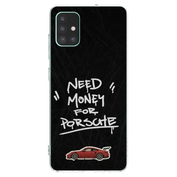 Picasee silikonski prozorni ovitek za Samsung Galaxy M51 M515F - Dark Racer