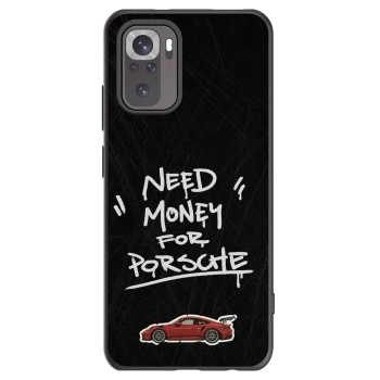 Picasee silikonski črni ovitek za Xiaomi Redmi Note 10 - Dark Racer