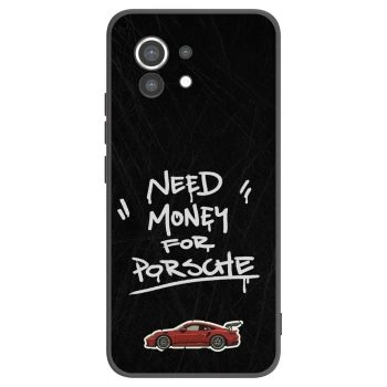 Picasee silikonski črni ovitek za Xiaomi Mi 11 - Dark Racer