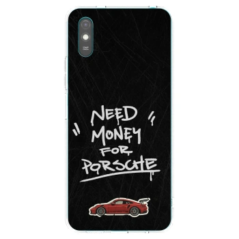 Picasee silikonski prozorni ovitek za Xiaomi Redmi 9AT - Dark Racer