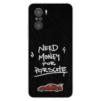 Picasee silikonski prozorni ovitek za Xiaomi Poco F3 - Dark Racer