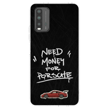 Picasee silikonski črni ovitek za Xiaomi Redmi 9T - Dark Racer
