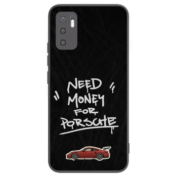 Picasee silikonski črni ovitek za Xiaomi Redmi Note 10 5G - Dark Racer