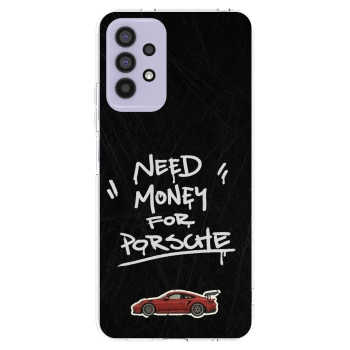 Picasee silikonski prozorni ovitek za Samsung Galaxy A32 4G SM-A325F - Dark Racer