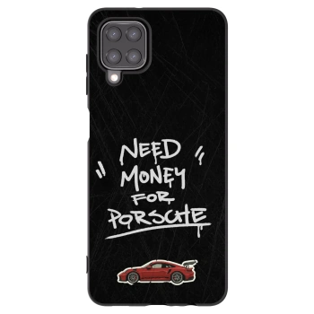 Picasee silikonski črni ovitek za Samsung Galaxy M12 M127F - Dark Racer