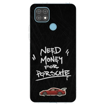Picasee silikonski prozorni ovitek za Realme C21 - Dark Racer