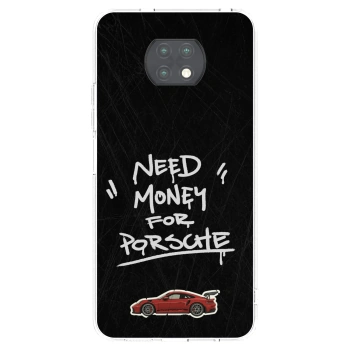 Picasee silikonski prozorni ovitek za Xiaomi Redmi Note 9T - Dark Racer