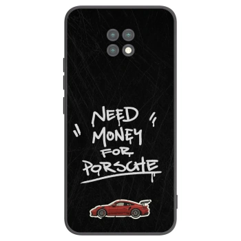 Picasee silikonski črni ovitek za Xiaomi Redmi Note 9T - Dark Racer