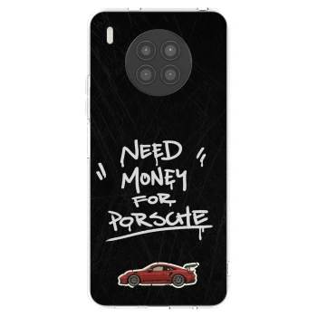 Picasee silikonski prozorni ovitek za Huawei Nova 8i - Dark Racer