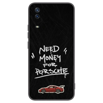 Picasee silikonski črni ovitek za Vivo Y11s - Dark Racer