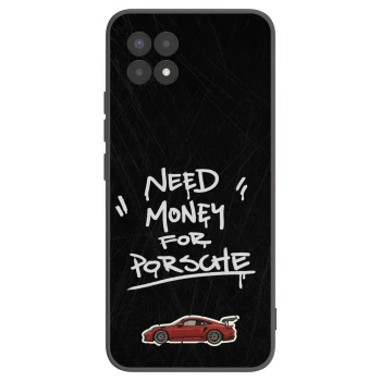 Picasee silikonski črni ovitek za Realme 8i - Dark Racer
