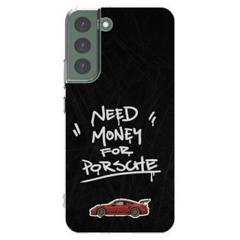 Picasee silikonski prozorni ovitek za Samsung Galaxy S22+ 5G - Dark Racer