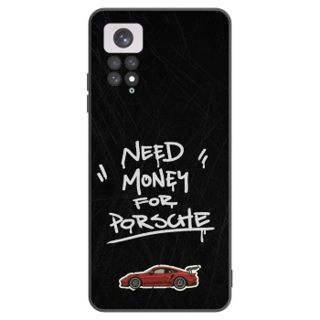 Picasee silikonski črni ovitek za Xiaomi Redmi Note 11 - Dark Racer