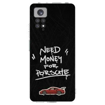 Picasee silikonski prozorni ovitek za Xiaomi Redmi Note 11S 4G - Dark Racer