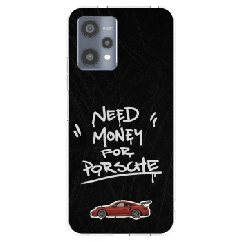 Picasee silikonski prozorni ovitek za Realme 9 Pro 5G - Dark Racer