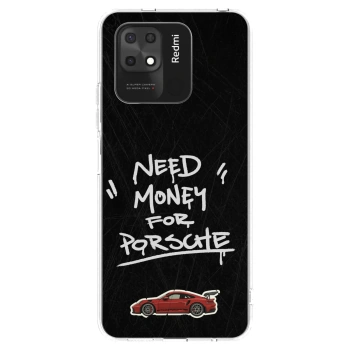 Picasee silikonski prozorni ovitek za Xiaomi Redmi 10C - Dark Racer