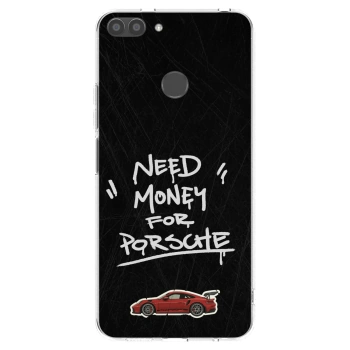 Picasee silikonski prozorni ovitek za Huawei P Smart - Dark Racer