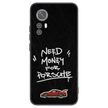 Picasee silikonski črni ovitek za Xiaomi 12X - Dark Racer