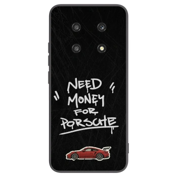 Picasee silikonski črni ovitek za Honor Magic4 Lite 5G - Dark Racer