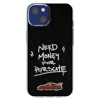 Picasee silikonski prozorni ovitek za Apple iPhone 14 - Dark Racer