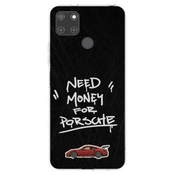 Picasee silikonski prozorni ovitek za Realme C21Y - Dark Racer