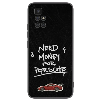 Picasee silikonski črni ovitek za Xiaomi Redmi 10 (2022) - Dark Racer