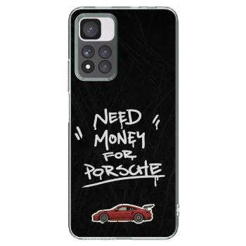 Picasee silikonski prozorni ovitek za Xiaomi Redmi Note 11 Pro+ 5G - Dark Racer