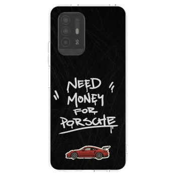 Picasee silikonski prozorni ovitek za OPPO A94 5G - Dark Racer