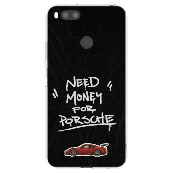 Picasee silikonski prozorni ovitek za Xiaomi Redmi A1 - Dark Racer