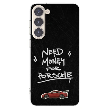 Picasee silikonski prozorni ovitek za Samsung Galaxy S23+ 5G - Dark Racer