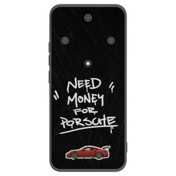 Picasee silikonski črni ovitek za Honor Magic5 Lite 5G - Dark Racer