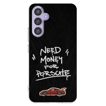 Picasee silikonski prozorni ovitek za Samsung Galaxy A54 5G A546B - Dark Racer