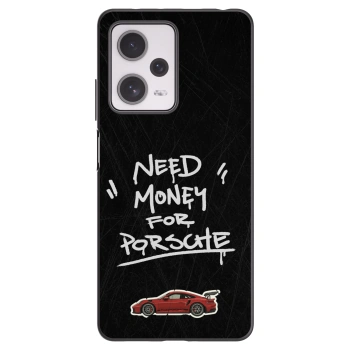 Picasee silikonski črni ovitek za Xiaomi Redmi Note 12 Pro+ 5G - Dark Racer