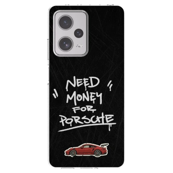 Picasee silikonski prozorni ovitek za Xiaomi Redmi Note 12 Pro+ 5G - Dark Racer